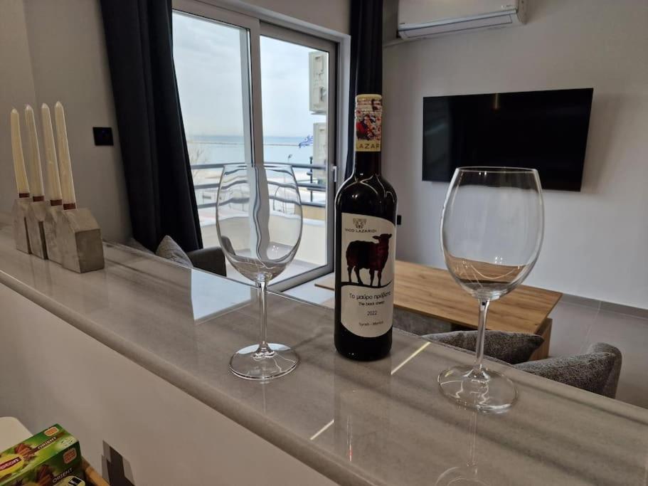 Patras Blue Sea And Sky Deluxe Apartment Zewnętrze zdjęcie